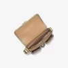 Extrakleine Umhängetasche „Colby“ aus Metallic-Leder Extrakleine Umhängetasche „Colby“ aus Metallic-Leder