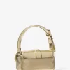 Extrakleine Umhängetasche „Colby“ aus Metallic-Leder Extrakleine Umhängetasche „Colby“ aus Metallic-Leder
