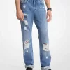 Finn Distressed Denim-Jeans Finn Distressed Denim-Jeans