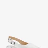 Flache Darrington-Schuhe aus Metallic-Craquelé-Leder Flache Darrington-Schuhe aus Metallic-Craquelé-Leder