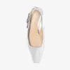 Flache Darrington-Schuhe aus Metallic-Craquelé-Leder Flache Darrington-Schuhe aus Metallic-Craquelé-Leder