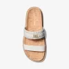 Flache Sandale mit Mandy Signature-Logo Flache Sandale mit Mandy Signature-Logo