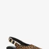 Flache Schuhe aus Darrington-Kalbshaar mit Gepardenmuster Flache Schuhe aus Darrington-Kalbshaar mit Gepardenmuster
