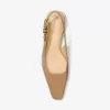 Flache Schuhe aus geknistertem Darrington-Leder Flache Schuhe aus geknistertem Darrington-Leder