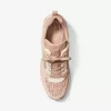 Georgie Color-Block-Logo und Leder-Turnschuh Georgie Color-Block-Logo und Leder-Turnschuh