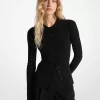 Gerippter Cardigan Gerippter Cardigan