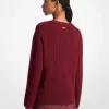 Gerippter Wollpullover Gerippter Wollpullover