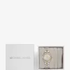 Geschenkset mit Lexington Pavé Two-Tone-Uhr und Slider-Armband