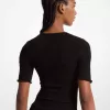 Gesmoktes Georgette-Hemd Gesmoktes Georgette-Hemd