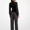 Gesmoktes Georgette-Hemd Gesmoktes Georgette-Hemd