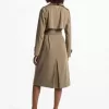 Gewebter Trenchcoat Gewebter Trenchcoat