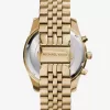 Goldfarbene Lexington-Uhr Goldfarbene Lexington-Uhr