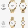 Goldfarbene Lexington-Uhr Goldfarbene Lexington-Uhr