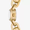 Goldfarbene Mini-Armbanduhr „Astor Link“.