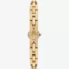 Goldfarbene Mini-Armbanduhr „Astor Link“.
