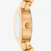 Goldfarbene Mini-Gramercy-Uhr Goldfarbene Mini-Gramercy-Uhr
