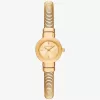 Goldfarbene Mini-Gramercy-Uhr Goldfarbene Mini-Gramercy-Uhr