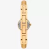 Goldfarbene Mini-Gramercy-Uhr Goldfarbene Mini-Gramercy-Uhr