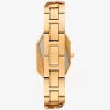 Goldfarbene Mini-Suri-Uhr Goldfarbene Mini-Suri-Uhr