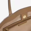 Große Taryn-Tragetasche aus Leder mit charakteristischem Logo Große Taryn-Tragetasche aus Leder mit charakteristischem Logo