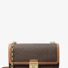 Große Tribeca-Schultertasche mit charakteristischem Logo Große Tribeca-Schultertasche mit charakteristischem Logo
