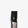Halle verzierte Lederstiefelette Halle verzierte Lederstiefelette