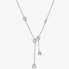 Halskette mit Lünette aus Sterlingsilber mit Edelmetallbeschichtung Halskette mit Lünette aus Sterlingsilber mit Edelmetallbeschichtung
