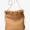 Handgewebte Hobo-Tasche aus Leder von Kiera Handgewebte Hobo-Tasche aus Leder von Kiera
