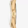 Harlowe Pavé Goldfarbene Uhr Harlowe Pavé Goldfarbene Uhr