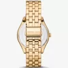 Harlowe Pavé Goldfarbene Uhr Harlowe Pavé Goldfarbene Uhr