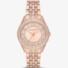 Harlowe Pavé Roségoldfarbene Uhr Harlowe Pavé Roségoldfarbene Uhr