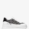 Hayes Plateau-Sneaker aus Kalbshaar mit Leopardenmuster Hayes Plateau-Sneaker aus Kalbshaar mit Leopardenmuster