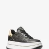 Hayes Sneaker aus Metallic-Empire-Monogramm und Leder Hayes Sneaker aus Metallic-Empire-Monogramm und Leder