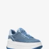 Hayes zweifarbiger Denim-Plateau-Sneaker Hayes zweifarbiger Denim-Plateau-Sneaker