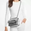 Heather Große Umhängetasche aus Metallic-Leder Heather Große Umhängetasche aus Metallic-Leder
