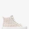 High-Top-Sneaker mit Empire-Monogramm von Evy High-Top-Sneaker mit Empire-Monogramm von Evy