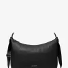 Hobo-Tasche „Hudson“ aus genarbtem Leder Hobo-Tasche „Hudson“ aus genarbtem Leder