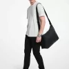 Hobo-Tasche „Hudson“ aus genarbtem Leder Hobo-Tasche „Hudson“ aus genarbtem Leder