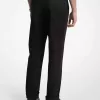 Hose mit Bündchen aus Stretch-Baumwolle Hose mit Bündchen aus Stretch-Baumwolle