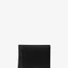 Hudson-Brieftasche aus Leder und charakteristischem Logo mit Münzfach