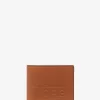 Hudson-Brieftasche aus gekrispeltem Leder mit Münzfach