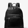 Hudson Pendlerrucksack aus Leder mit Krokodilprägung Hudson Pendlerrucksack aus Leder mit Krokodilprägung
