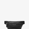 Hudson-Schultertasche aus genarbtem Leder