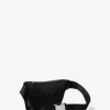 Hudson-Schultertasche aus genarbtem Leder