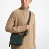 Hudson Umhängetasche aus Leder mit Krokodilprägung Hudson Umhängetasche aus Leder mit Krokodilprägung