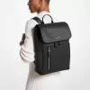 Hudson Utility-Rucksack aus genarbtem Leder