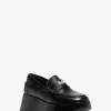 Indy-Plateau-Loafer aus Leder Indy-Plateau-Loafer aus Leder