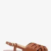 Irene Slingback-Sandale aus gewebtem Leder Irene Slingback-Sandale aus gewebtem Leder