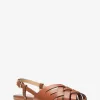 Irene Slingback-Sandale aus gewebtem Leder Irene Slingback-Sandale aus gewebtem Leder