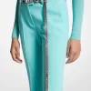 Jeanne Metallic-Python-geprägter Ledergürtel